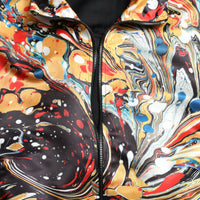 Dolce & Gabbana Colorful Abstract Bomber Jacket