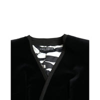 Dolce & Gabbana Elegant Double Breasted Cotton-Silk Blazer