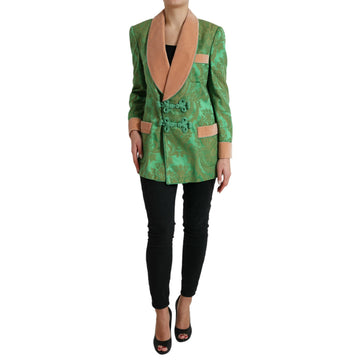 Dolce & Gabbana Floral Elegance Double Breasted Blazer