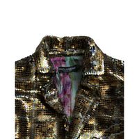 Dolce & Gabbana Multicolor Sequined Cropped Jacket