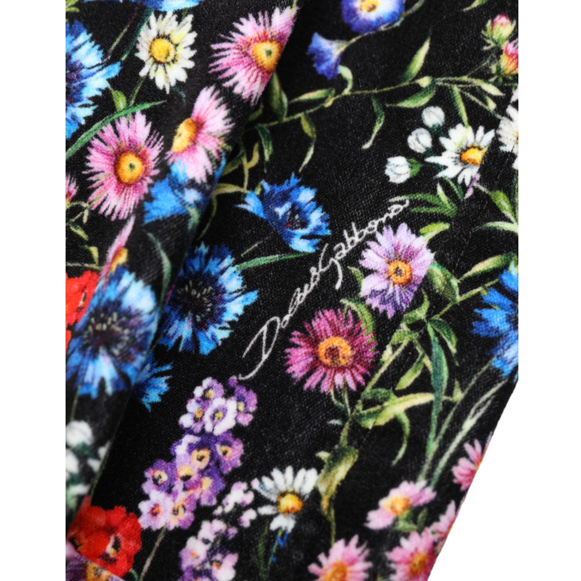 Dolce &amp; Gabbana Chic Floral High Waist Hot Pants Shorts