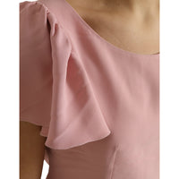 Dolce & Gabbana Chic Pink Bell Sleeve Top