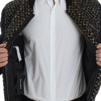 Dolce & Gabbana Elegant Black Sequined Designer Jacket