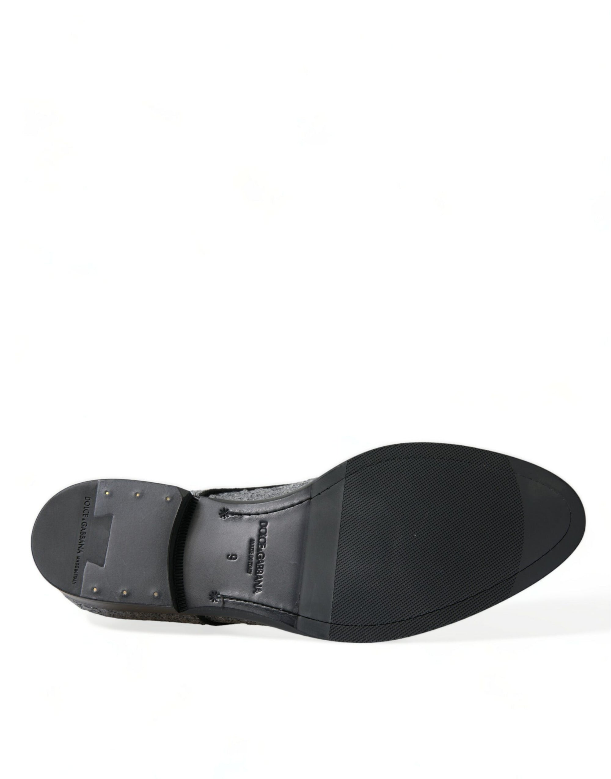 Dolce &amp; Gabbana Exquisite Sequined Derby Dress Shoes