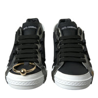 Dolce & Gabbana Elegant Calfskin Low Top Sneakers