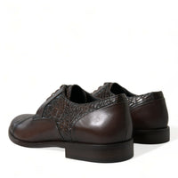 Dolce & Gabbana Elegant Textured Leather Oxford Dress Shoes