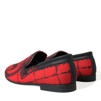 Dolce & Gabbana Torero-Inspired Luxe Red & Black Loafers