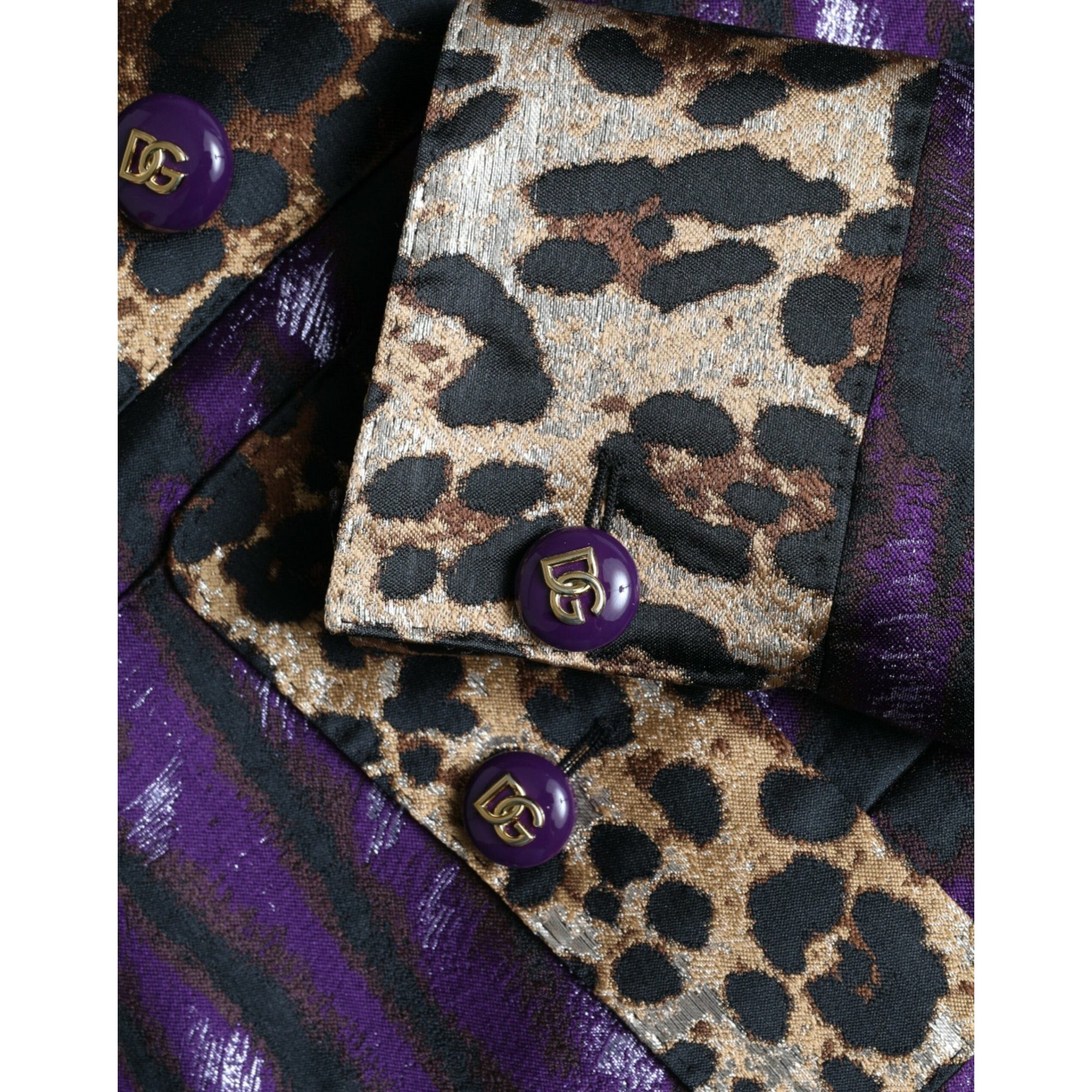Dolce &amp; Gabbana Exquisite Jacquard Trench With Tiger Motif