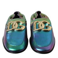 Dolce & Gabbana Elegant Iridescent Loafers for Gents