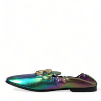 Dolce & Gabbana Elegant Iridescent Loafers for Gents