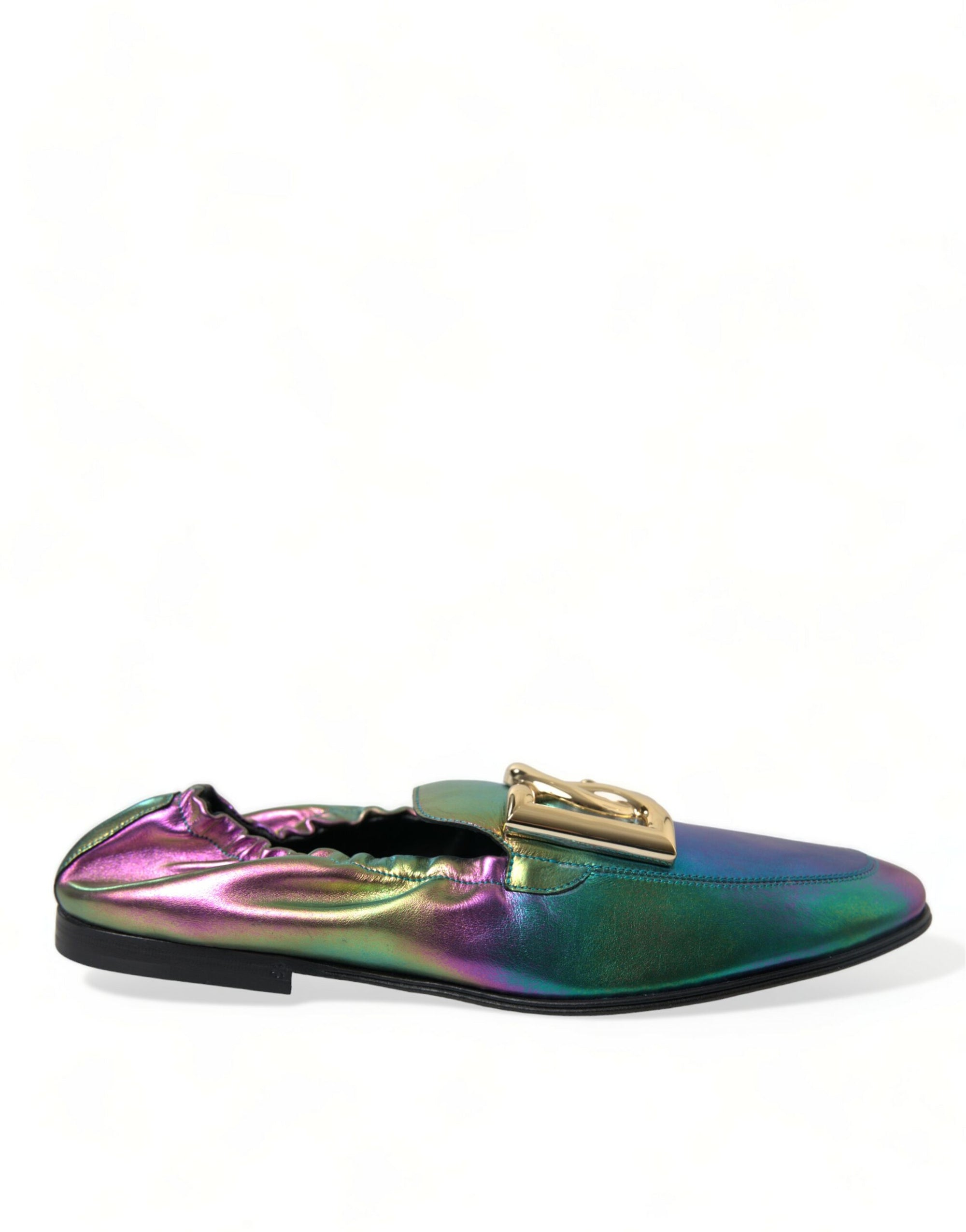 Dolce &amp; Gabbana Elegant Iridescent Loafers for Gents
