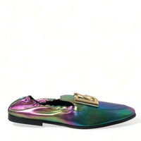 Dolce & Gabbana Elegant Iridescent Loafers for Gents