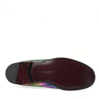 Dolce & Gabbana Elegant Iridescent Loafers for Gents