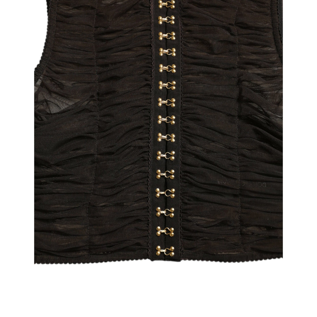 Dolce & Gabbana Embellished Cropped Sleeveless Top