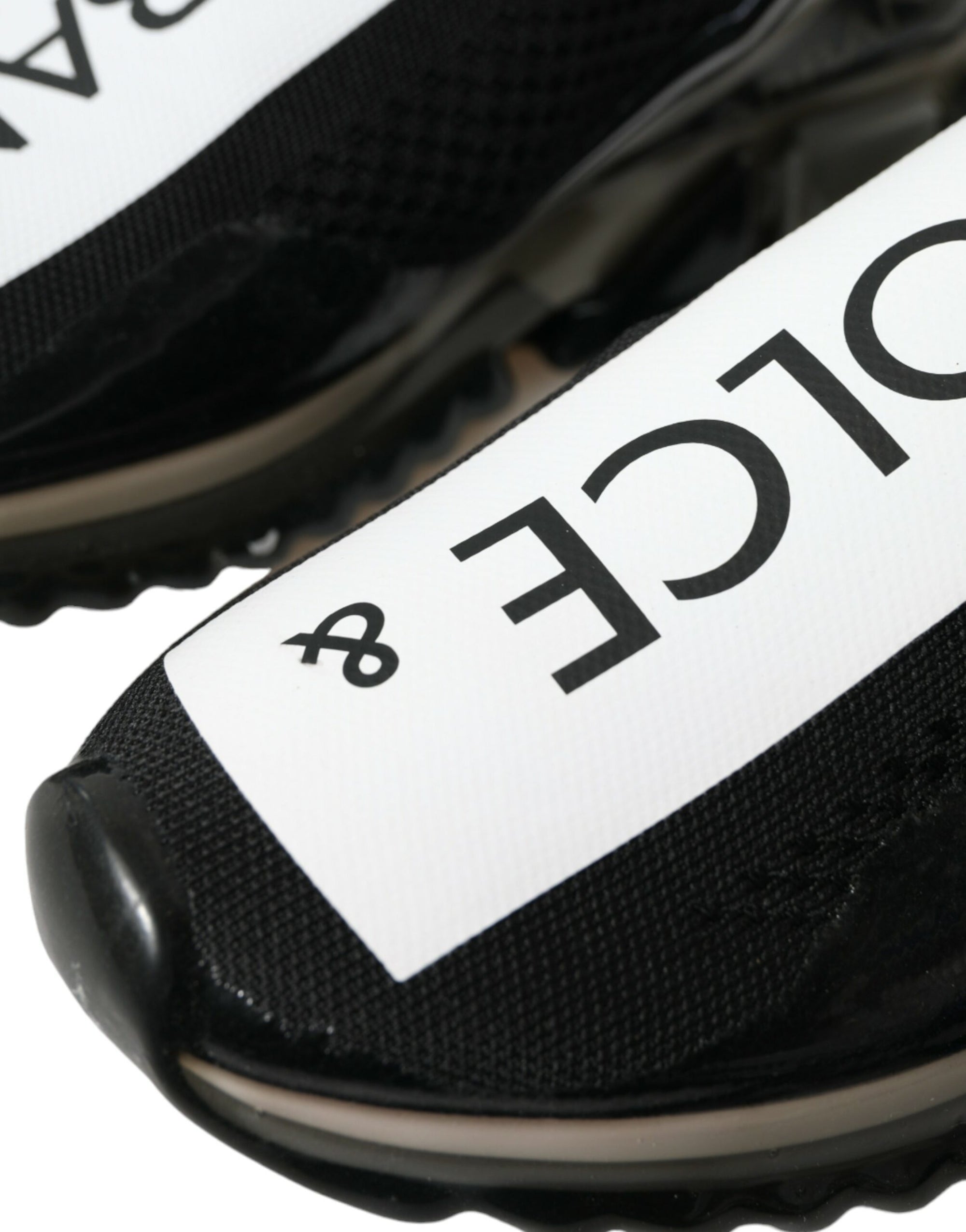 Dolce &amp; Gabbana Elegant Black &amp; White Sorrento Sneakers