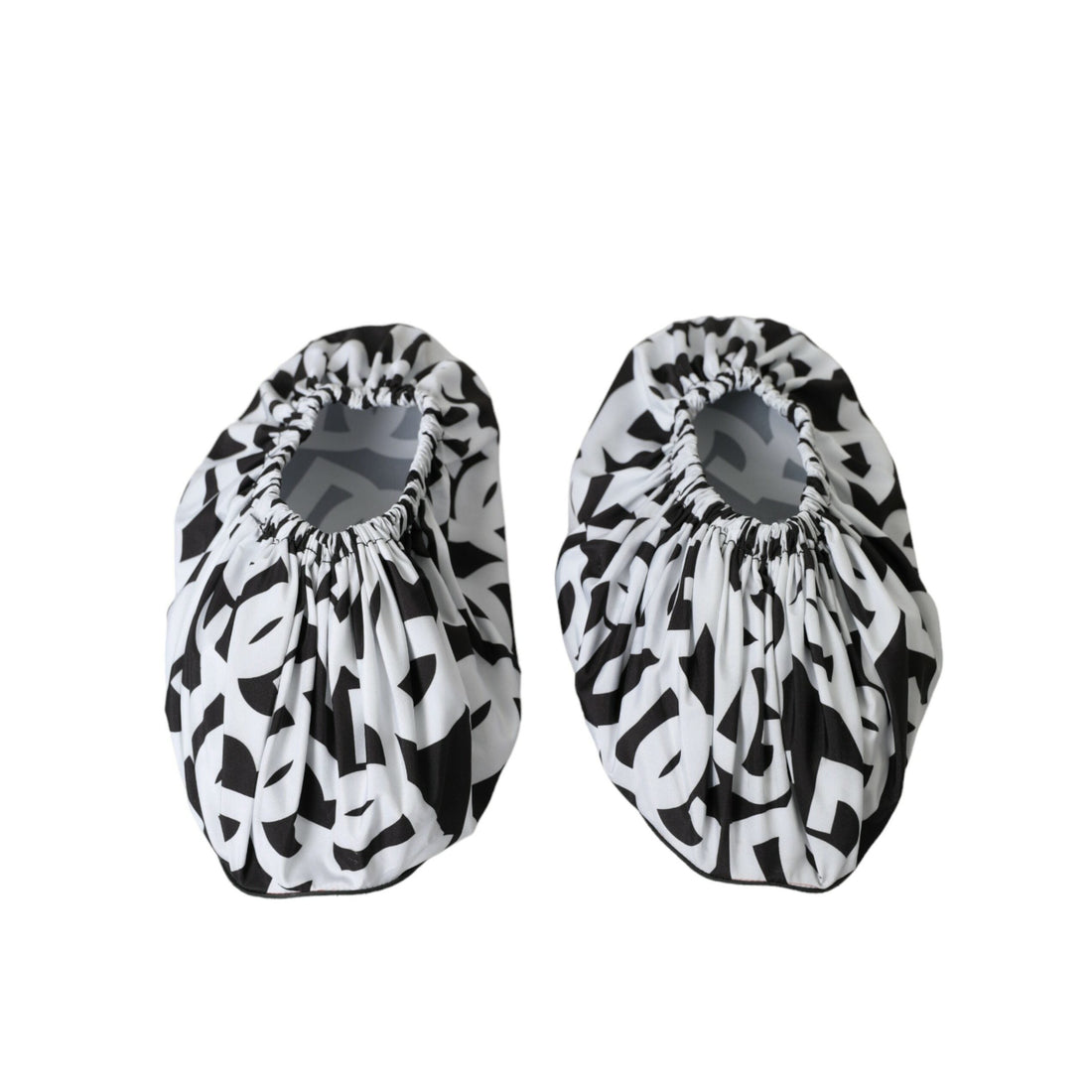 Dolce & Gabbana Chic Monochrome Slip-On Flats