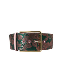 Dolce & Gabbana Multicolor High-Waist Statement Belt