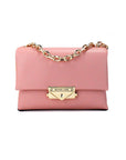 Michael Kors Cece Small Primrose Vegan Leather Convertible Flap Crossbody Bag