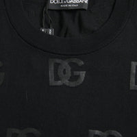 Dolce & Gabbana Black DG Logo Pullover Sweatshirt Sweater