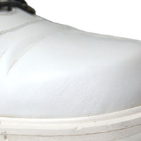 Dolce & Gabbana Pristine White Italian Ankle Boots