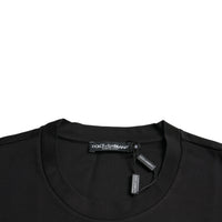 Dolce & Gabbana Black With Love Always Crew Neck Top T-shirt