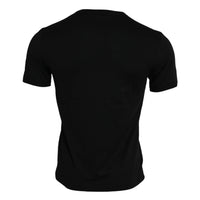 Dolce & Gabbana Black #DGFamily Cotton Crew Neck T-shirt