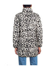 Love Moschino Chic Leopard Print Down Jacket