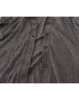 Dolce & Gabbana Gray Wool Button Down Cardigan Sweater