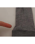 Dolce & Gabbana Gray Wool Button Down Cardigan Sweater