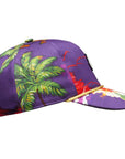 Moncler x Palm Angels Purple Cotton Hats & Cap