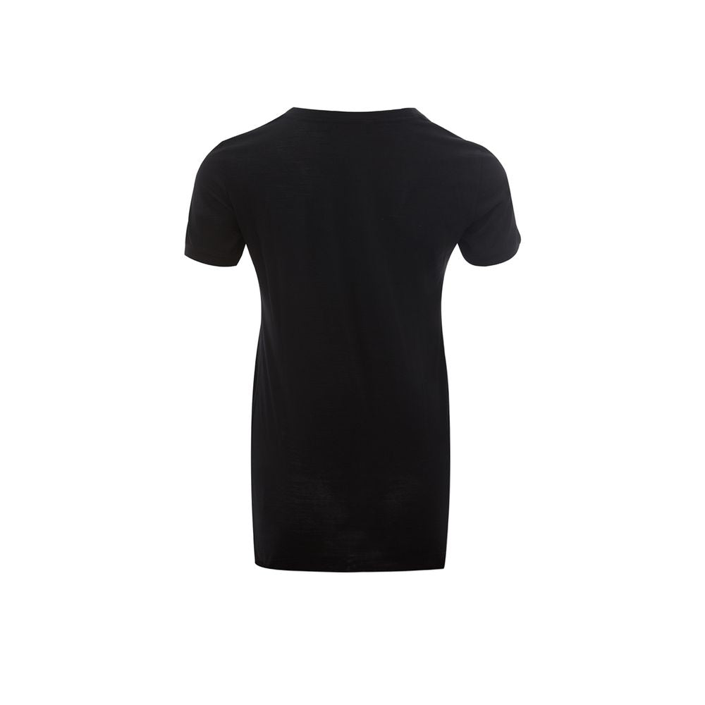 Dolce & Gabbana Black Cotton Tops & T-Shirt