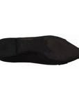 Dolce & Gabbana Black Devotion Leather Pointy Flats Shoes