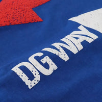 Dolce & Gabbana Blue DGWAY Cotton Crewneck Pullover Sweater