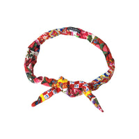 Dolce & Gabbana Multicolor Carretto Print Waist Belt