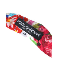 Dolce & Gabbana Multicolor Carretto Print Waist Belt