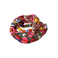 Dolce & Gabbana Multicolor Carretto Print Waist Belt