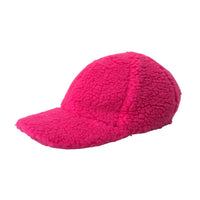 Dolce & Gabbana Pink Fleece Plush Baseball Hat Men