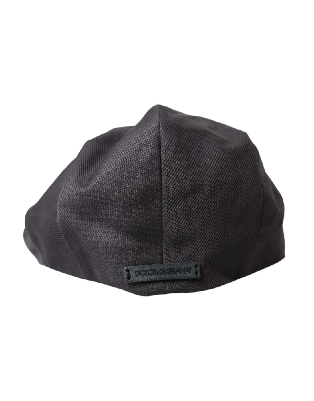 Dolce & Gabbana Gray Cotton Cloth Newsboy Hat Men