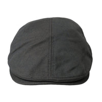 Dolce & Gabbana Dark Gray Nylon Cloth Newsboy Hat Men