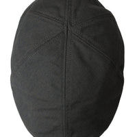 Dolce & Gabbana Dark Gray Nylon Cloth Newsboy Hat Men