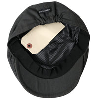 Dolce & Gabbana Dark Gray Nylon Cloth Newsboy Hat Men