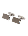 Dolce & Gabbana Silver Plated Metal Brass Pin Men Cufflinks