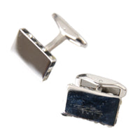 Dolce & Gabbana Silver Plated Metal Brass Pin Men Cufflinks