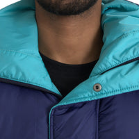 Dolce & Gabbana Navy Blue Quilted Windbreaker Puffer Jacket