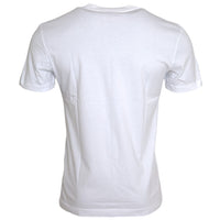 Dolce & Gabbana White Cotton DG Applique Men Casual T-shirt