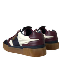 Dolce & Gabbana Multicolor Miami Leather Low Top Sneakers Shoes