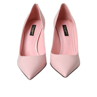 Dolce & Gabbana Light Pink Patent Leather Pumps Heels Shoes