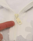 Dolce & Gabbana White Camouflage Hooded Sweatshirt Sweater