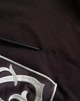 Dolce & Gabbana Brown Logo Collared Short Sleeve Men T-shirt