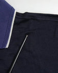Dolce & Gabbana Navy Blue Collared Short Sleeve Polo T-shirt